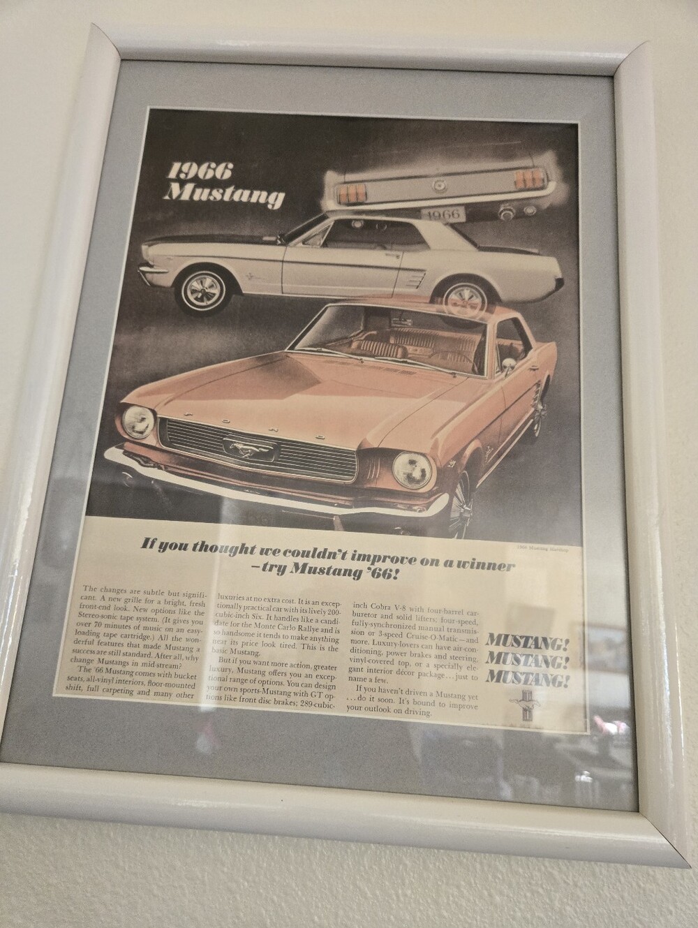 1966 Mustang Advertisement